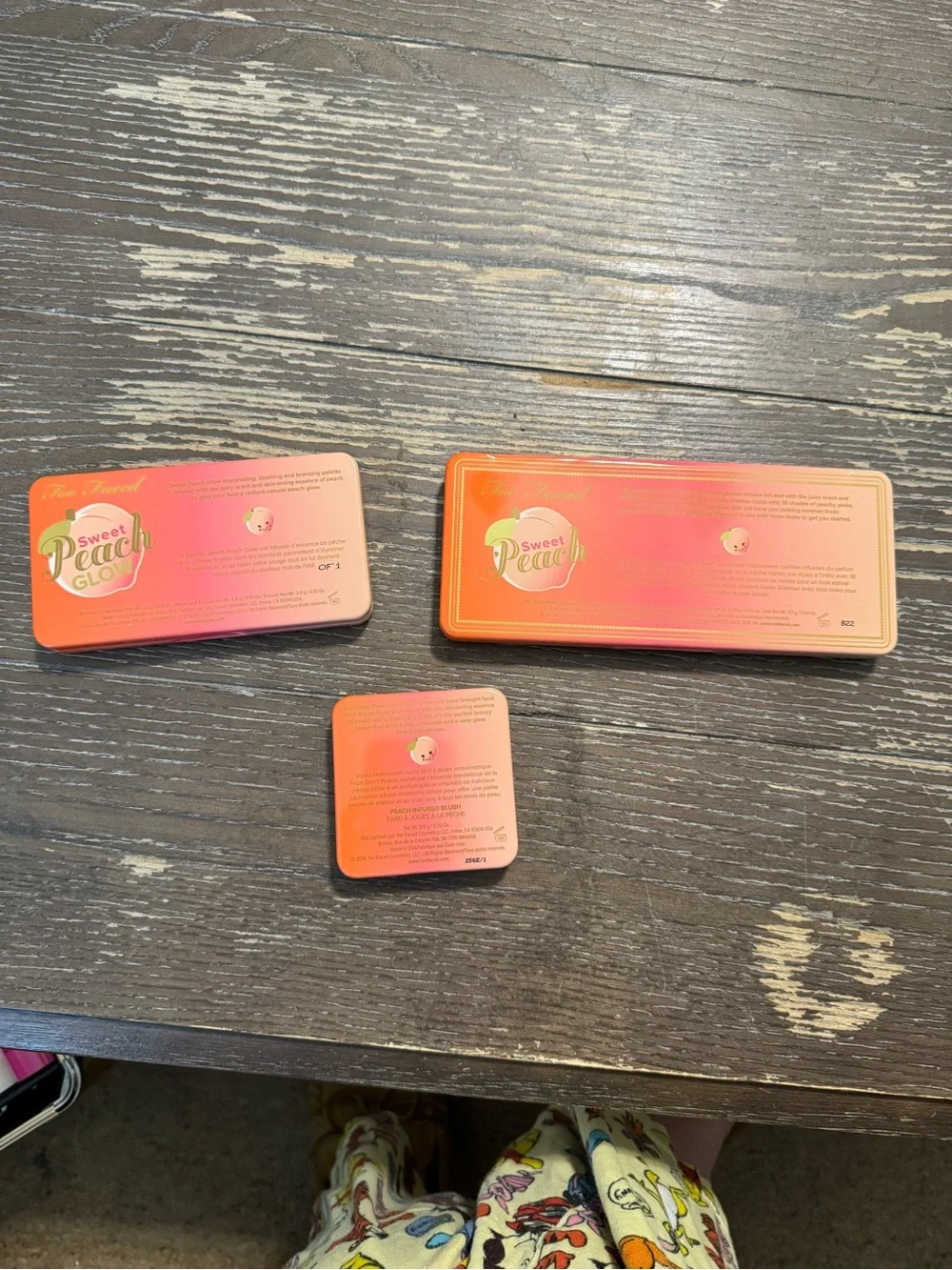 Too Faced Sweet Peach Trio